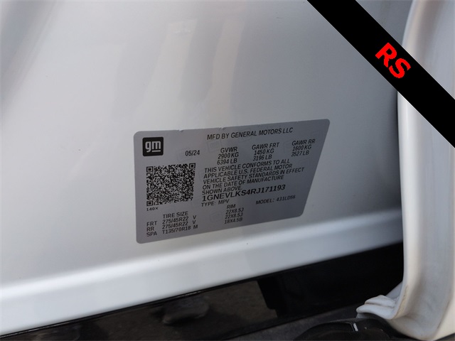 2024 Chevrolet Traverse RS for sale at PATRIOT CHEVROLET OF LIMERICK