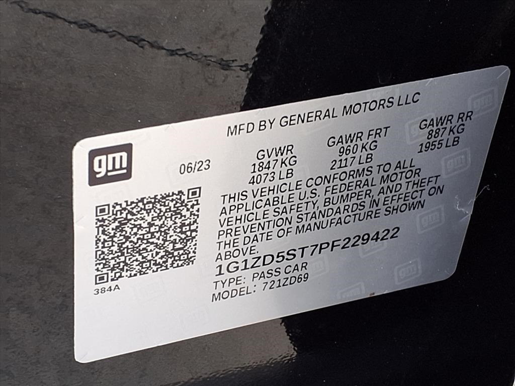 2023 Chevrolet Malibu LT Black at Mac Haik CDJR North Houston