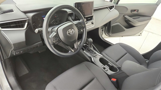 2024 Toyota Corolla LE Silver at Traditions Chevrolet