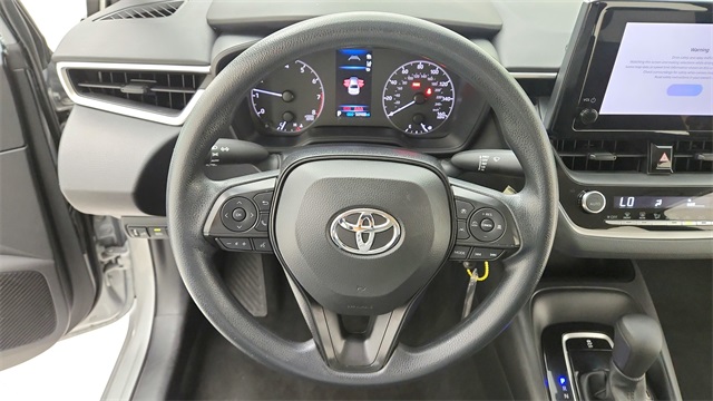 2024 Toyota Corolla LE Silver at Traditions Chevrolet