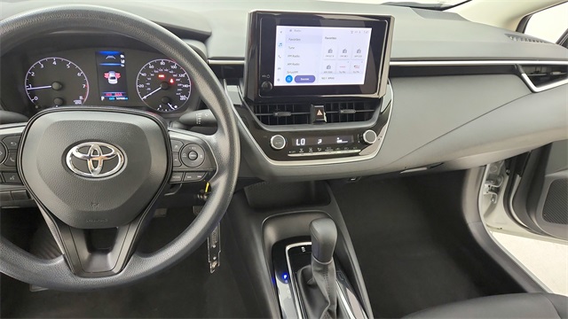 2024 Toyota Corolla LE Silver at Traditions Chevrolet