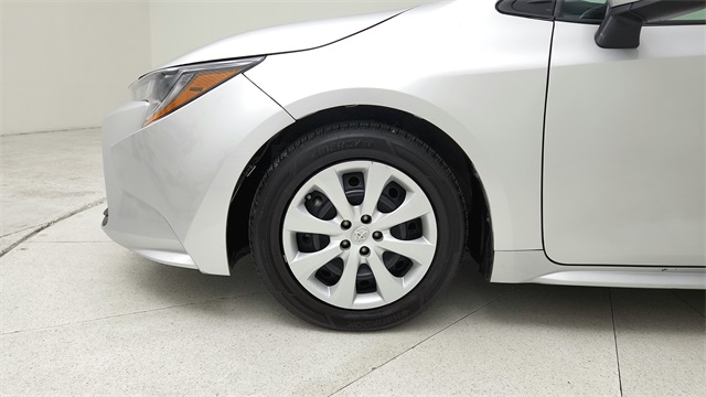 2024 Toyota Corolla LE Silver at Traditions Chevrolet
