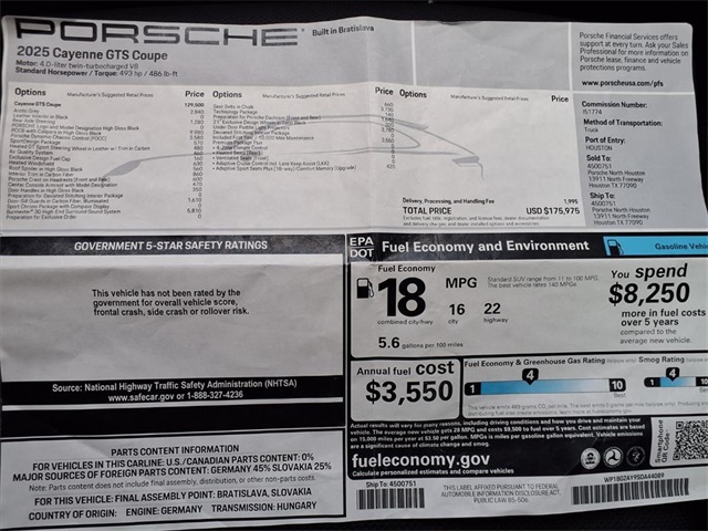 2025 Porsche Cayenne Coupe GTS - 2