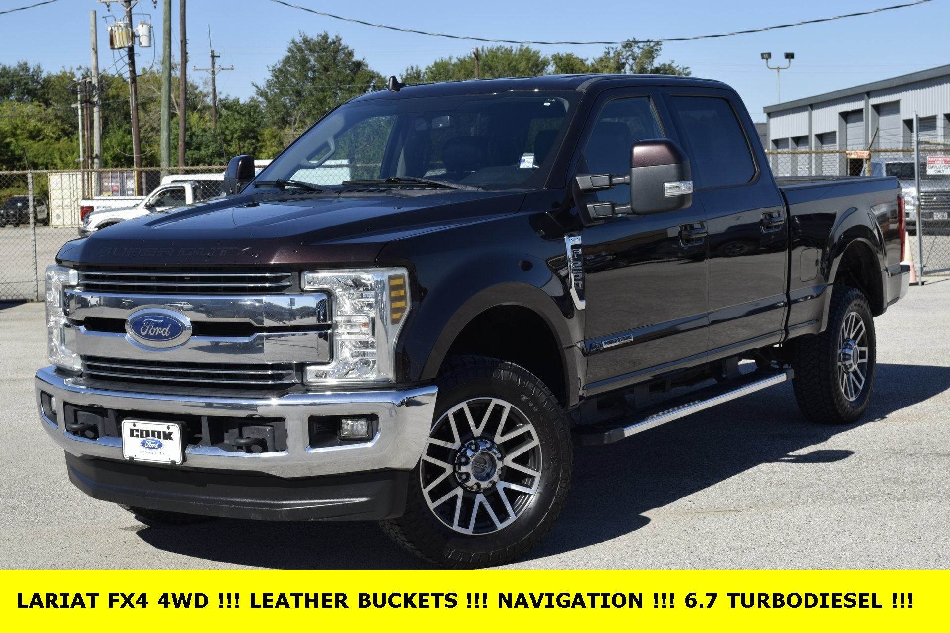 2019 Ford F-250SD Lariat Red at Autostrade