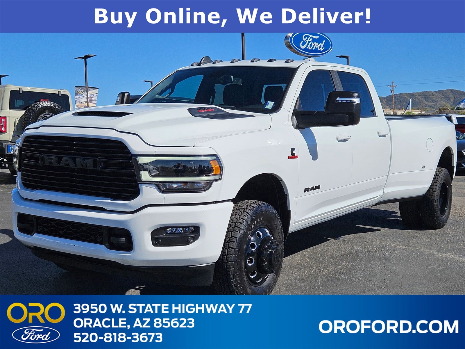 2024 RAM 3500 Laramie Crew Cab LB DRW 4WD