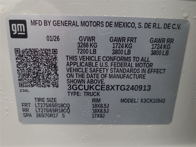 2026 – Chevrolet – Silverado 1500