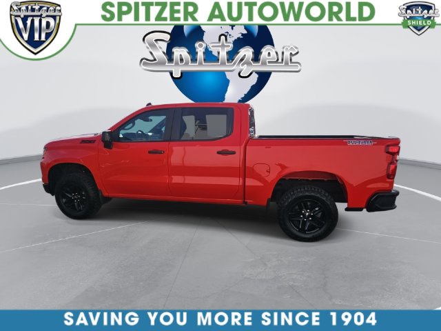 Red Hot 2025 Chevrolet Silverado 1500 Pickup Truck Four-Wheel Drive 8-Speed Automatic