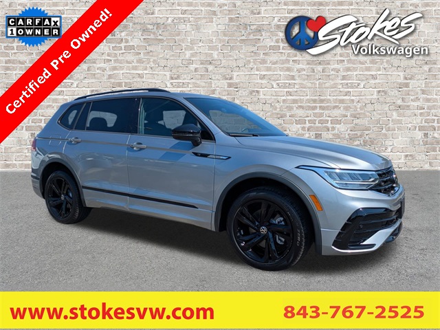 2024 Volkswagen Tiguan 2.0T SE R-Line Black Silver at Stokes Volkswagen
