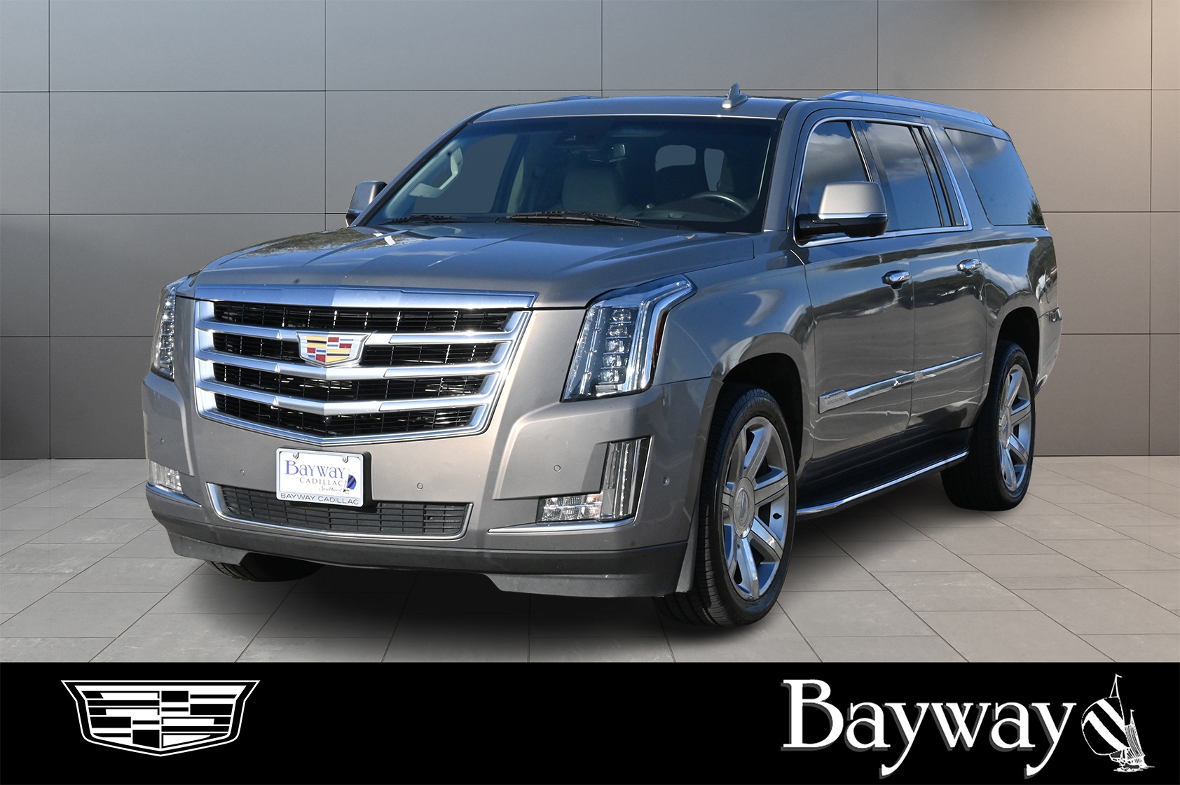2017 Cadillac Escalade ESV Luxury Gray at DeMontrond Gulf Freeway