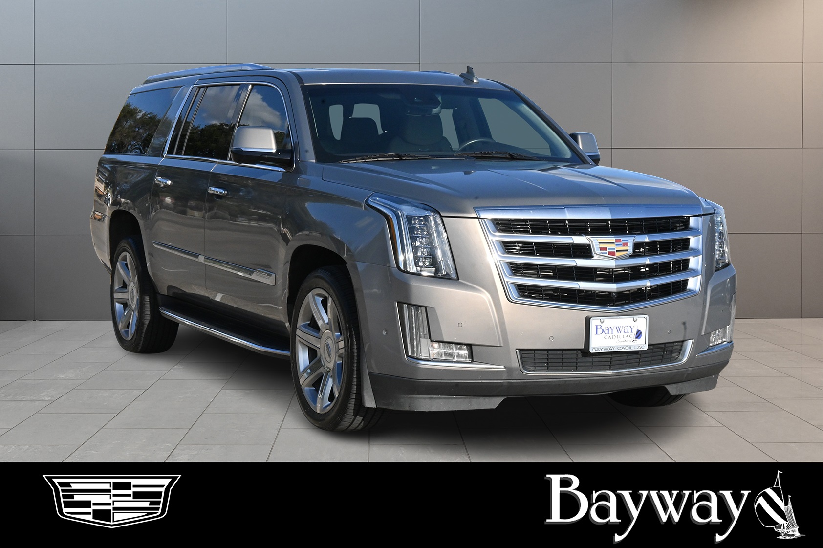 2017 Cadillac Escalade ESV Luxury Gray at DeMontrond Gulf Freeway