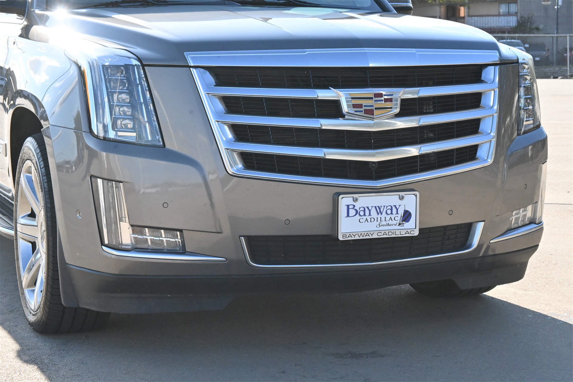 2017 Cadillac Escalade ESV Luxury Gray at DeMontrond Gulf Freeway