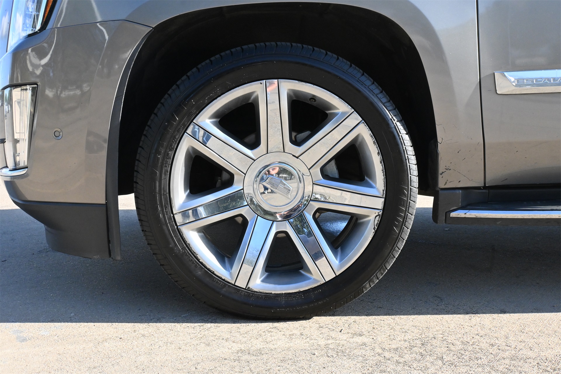 2017 Cadillac Escalade ESV Luxury Gray at DeMontrond Gulf Freeway