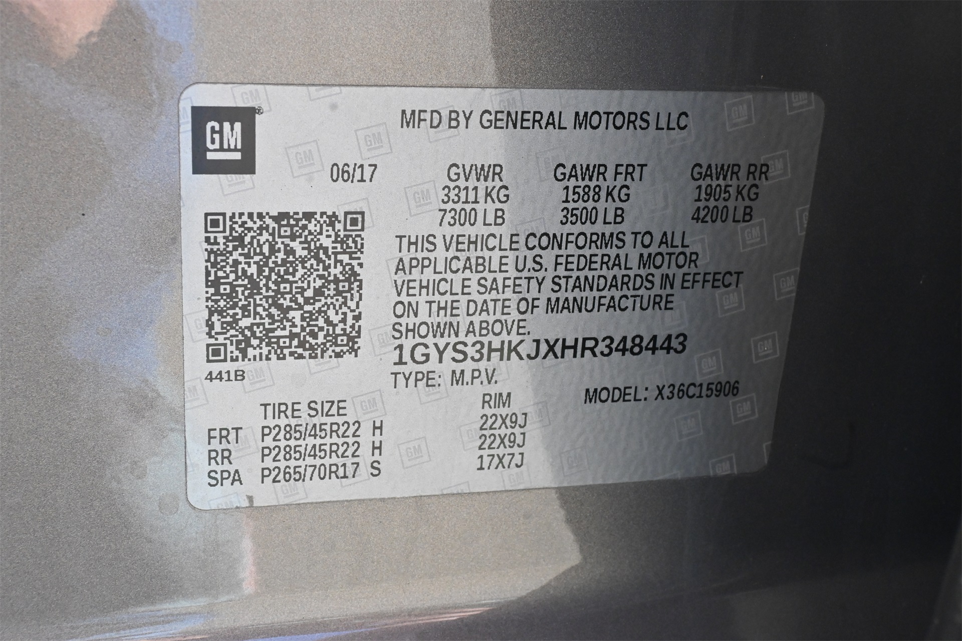 2017 Cadillac Escalade ESV Luxury Gray at DeMontrond Gulf Freeway