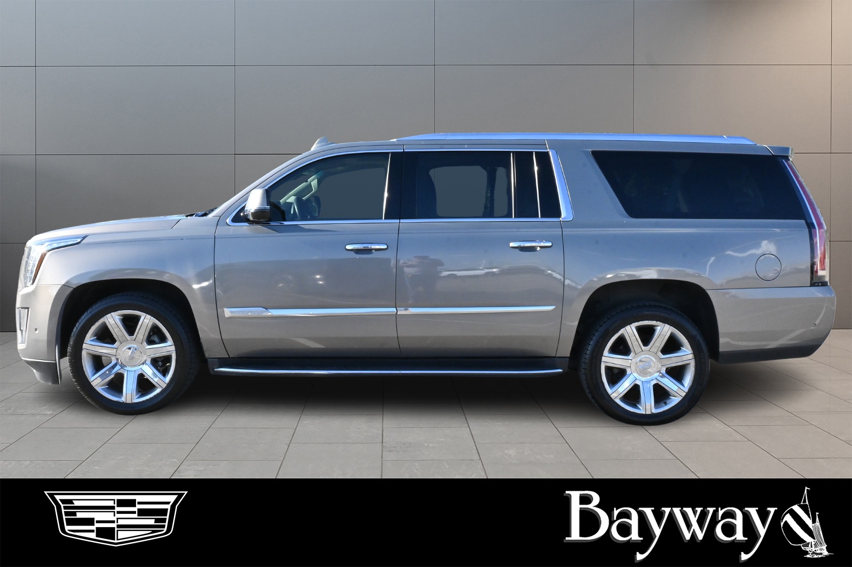 2017 Cadillac Escalade ESV Luxury Gray at DeMontrond Gulf Freeway