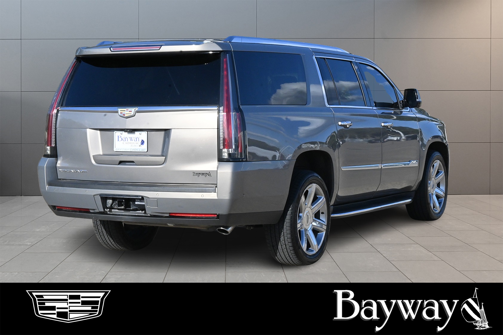 2017 Cadillac Escalade ESV Luxury Gray at DeMontrond Gulf Freeway