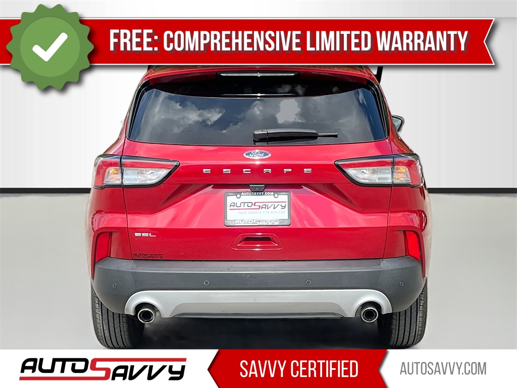 2022 Ford Escape SEL Red at Bayshore Chrysler Jeep Dodge Ram