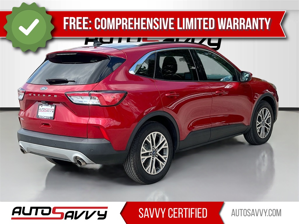 2022 Ford Escape SEL Red at Bayshore Chrysler Jeep Dodge Ram