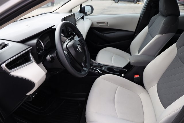 2022 Toyota Corolla LE Silver at Classic Elite Chevrolet Sugar Land