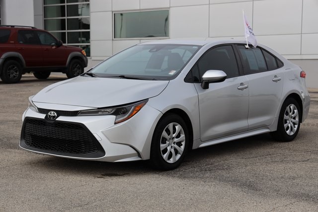 2022 Toyota Corolla LE Silver at Classic Elite Chevrolet Sugar Land