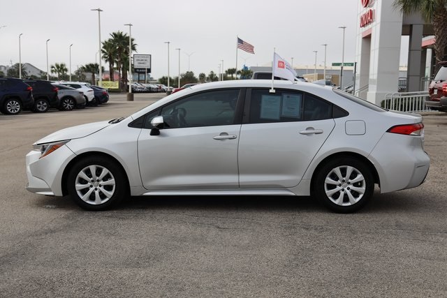 2022 Toyota Corolla LE Silver at Classic Elite Chevrolet Sugar Land