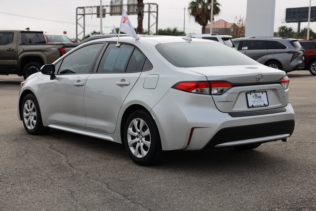 2022 Toyota Corolla LE Silver at Classic Elite Chevrolet Sugar Land