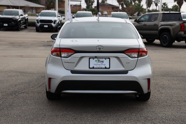 2022 Toyota Corolla LE Silver at Classic Elite Chevrolet Sugar Land
