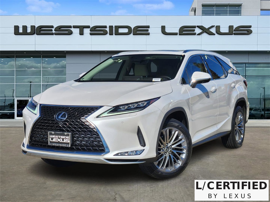 2020 Lexus RX 350L White at Westside Lexus