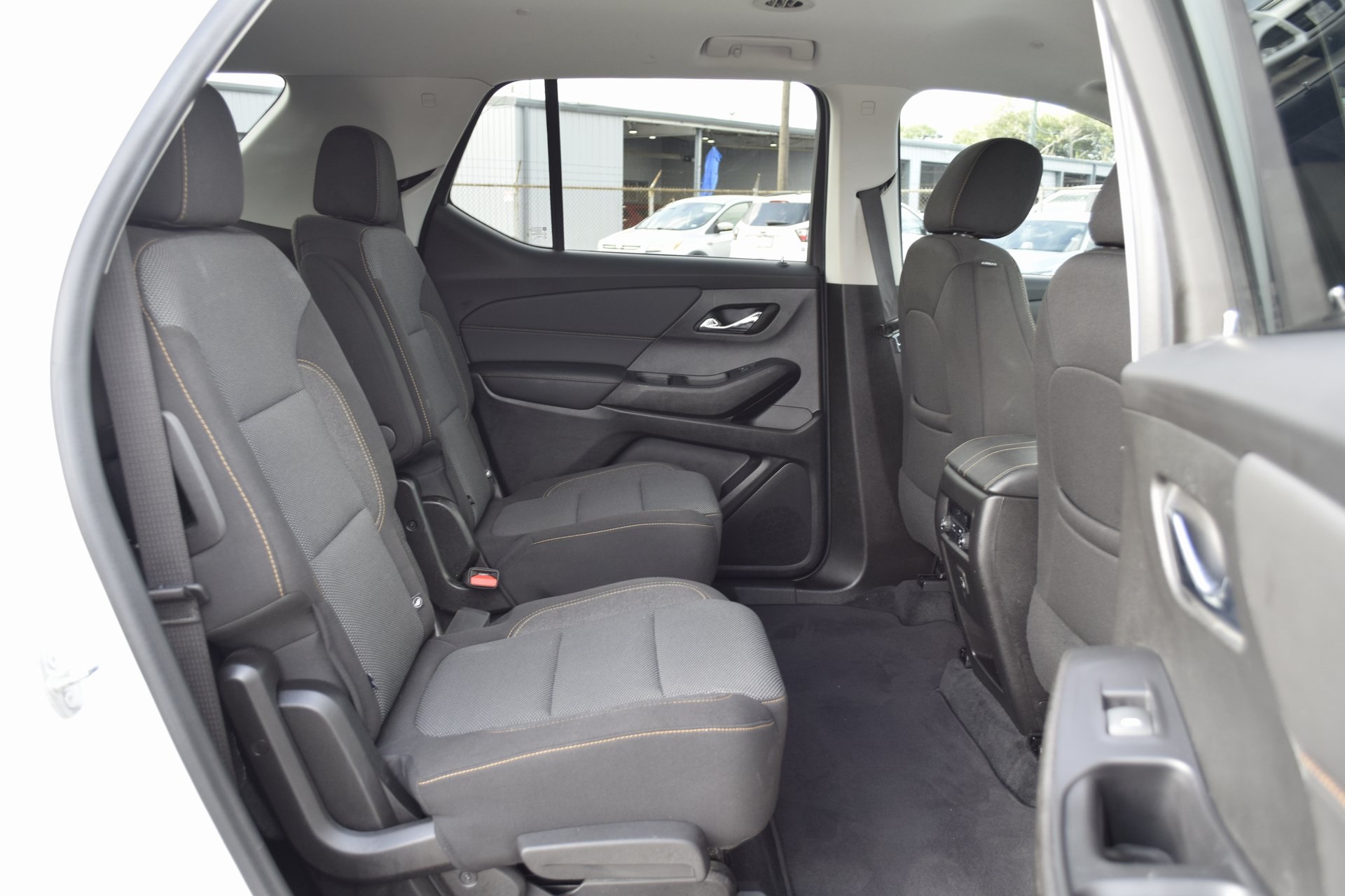 2021 Chevrolet Traverse LT White at Classic Chevrolet Galveston