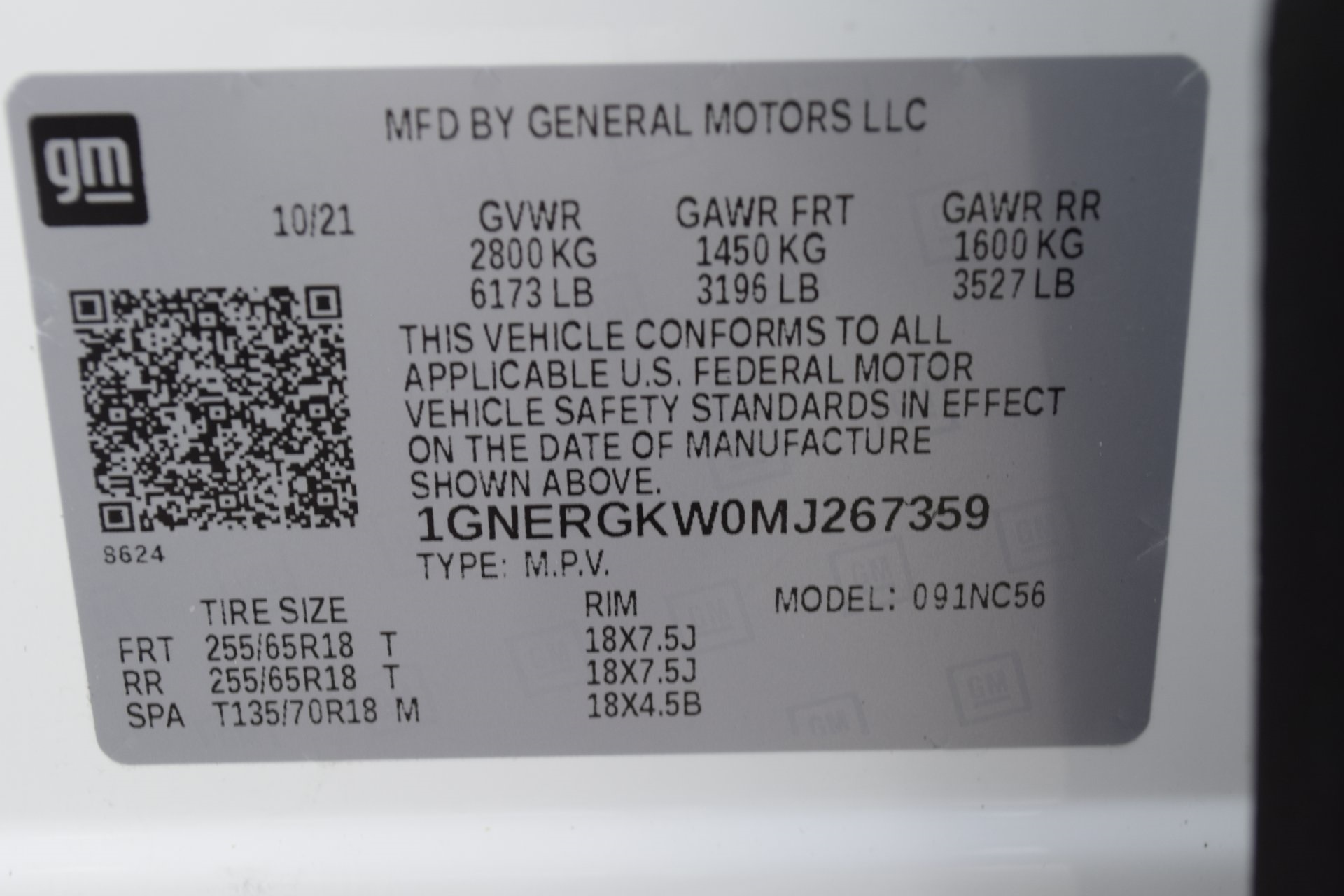 2021 Chevrolet Traverse LT White at Classic Chevrolet Galveston