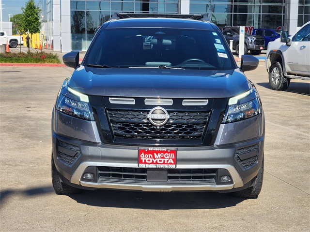 2023 Nissan Pathfinder Rock Creek Gray at Don McGill Toyota