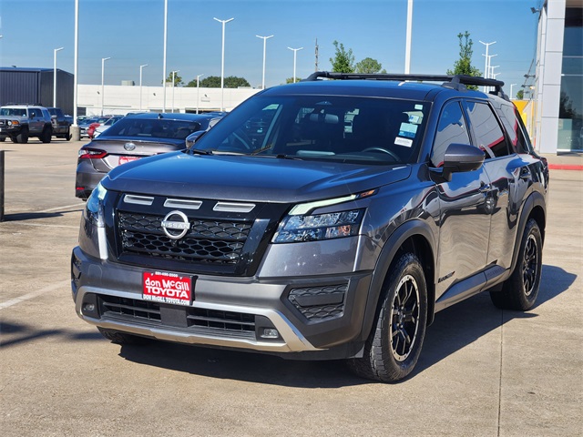 2023 Nissan Pathfinder Rock Creek Gray at Don McGill Toyota