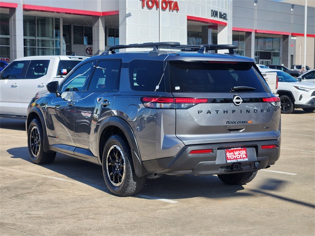2023 Nissan Pathfinder Rock Creek Gray at Don McGill Toyota