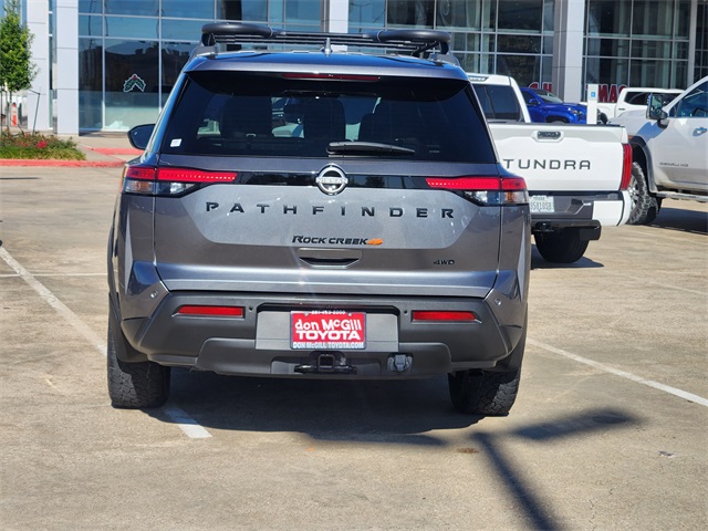 2023 Nissan Pathfinder Rock Creek Gray at Don McGill Toyota