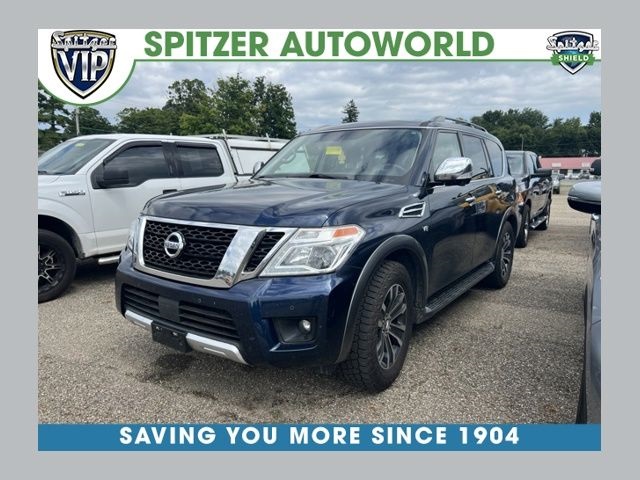 Hermosa Blue 2018 Nissan Armada SUV / Crossover 4X2 7-Speed Automatic