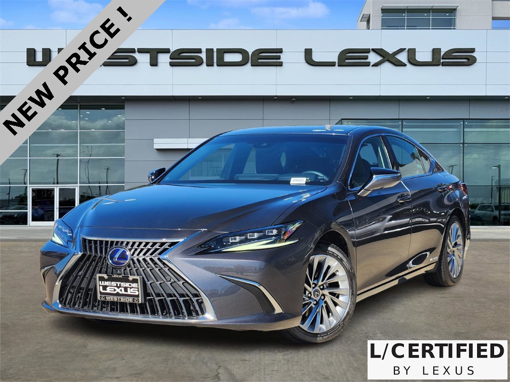 2022 Lexus ES 300h Ultra Luxury Gray at Westside Lexus