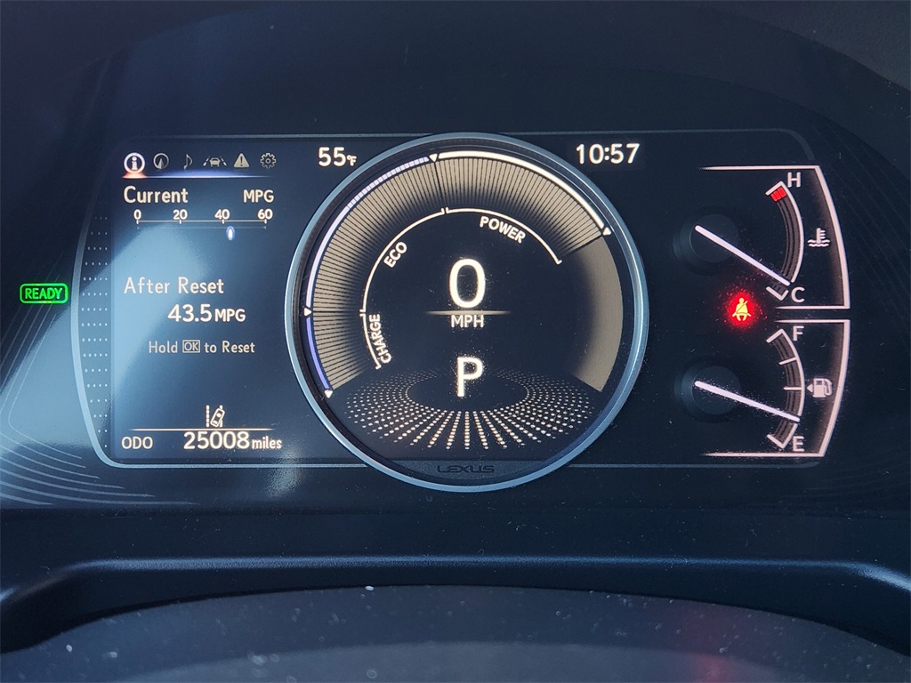 2022 Lexus ES 300h Ultra Luxury Gray at Westside Lexus