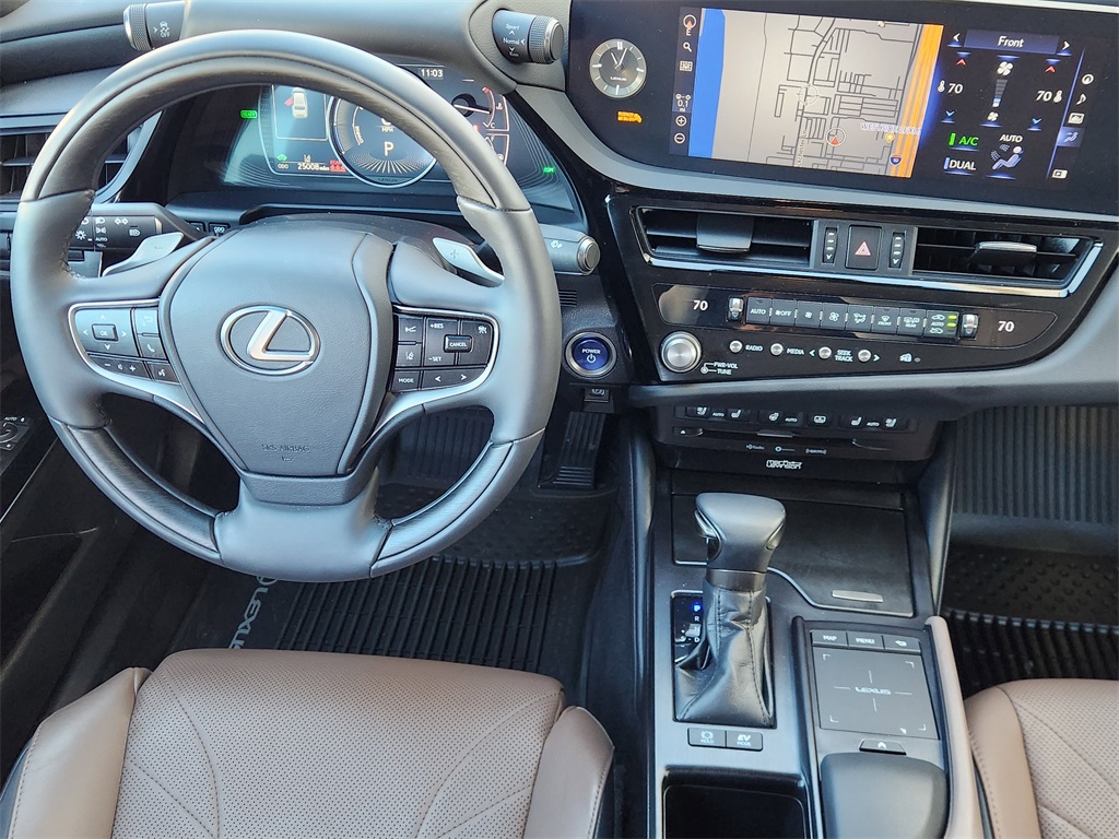 2022 Lexus ES 300h Ultra Luxury Gray at Westside Lexus