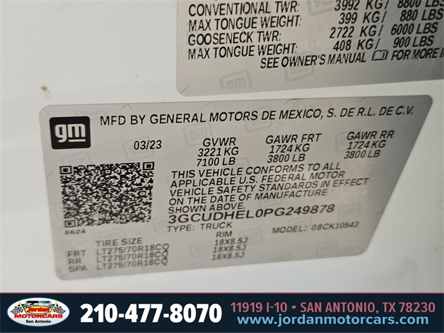 Used Car 2023 Chevrolet Silverado 1500  Zr2 For Sale Under $50,000 In San Antonio, Texas