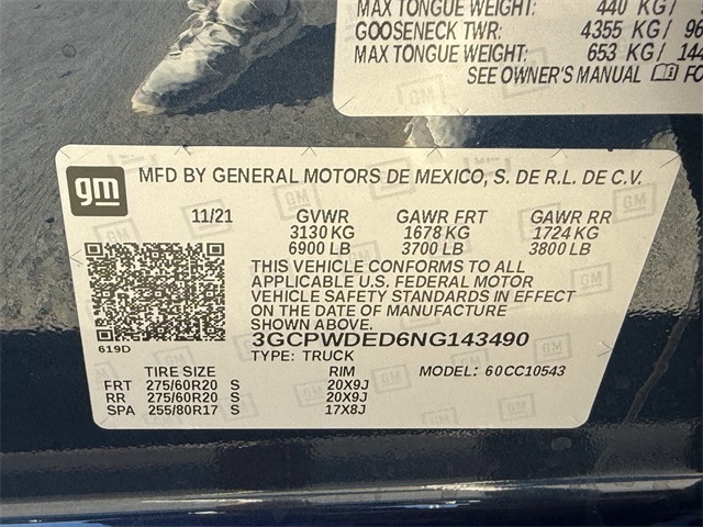 2022 Chevrolet Silverado 1500 LTD RST Blue at Classic Elite Chevrolet Hwy 6