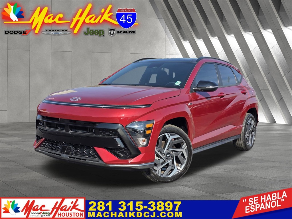 2024 Hyundai Kona N Line Red at Baytown Hyundai