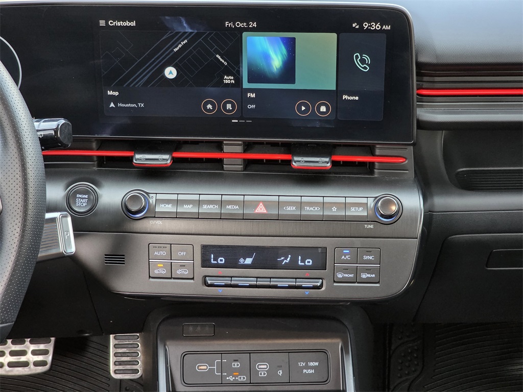 2024 Hyundai Kona N Line Red at Baytown Hyundai