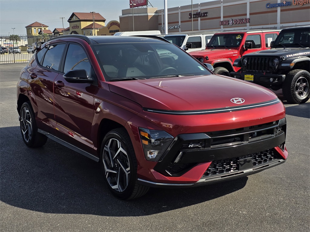 2024 Hyundai Kona N Line Red at Baytown Hyundai