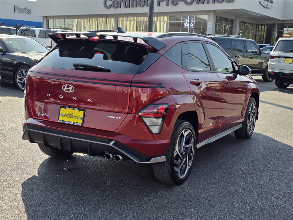 2024 Hyundai Kona N Line Red at Baytown Hyundai