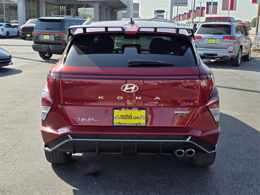 2024 Hyundai Kona N Line Red at Baytown Hyundai