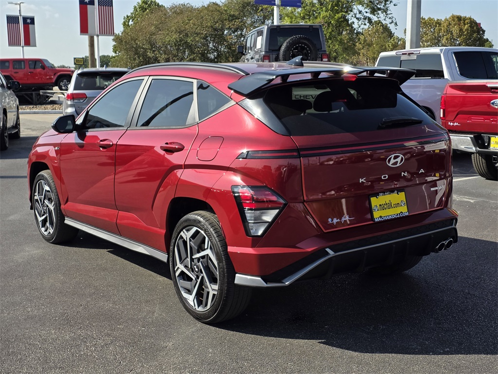 2024 Hyundai Kona N Line Red at Baytown Hyundai