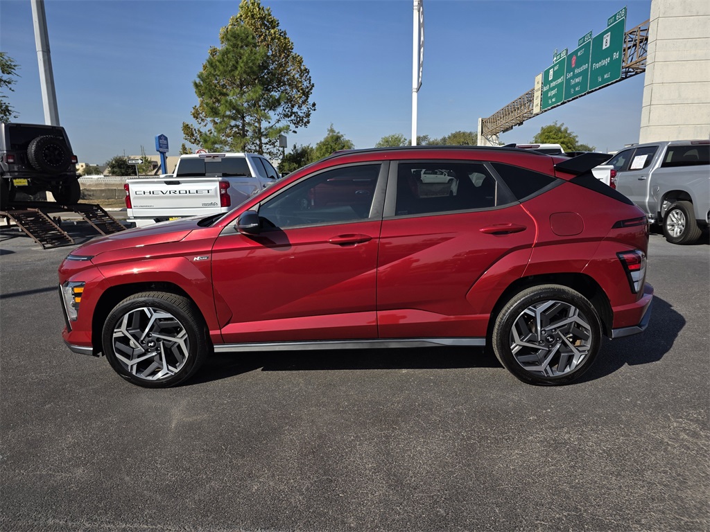 2024 Hyundai Kona N Line Red at Baytown Hyundai