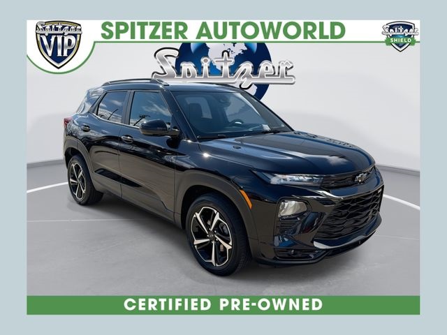 Mosaic Black Metallic 2023 Chevrolet Trailblazer RS FWD SUV / Crossover Front-Wheel Drive Continuously Variable Transmission
