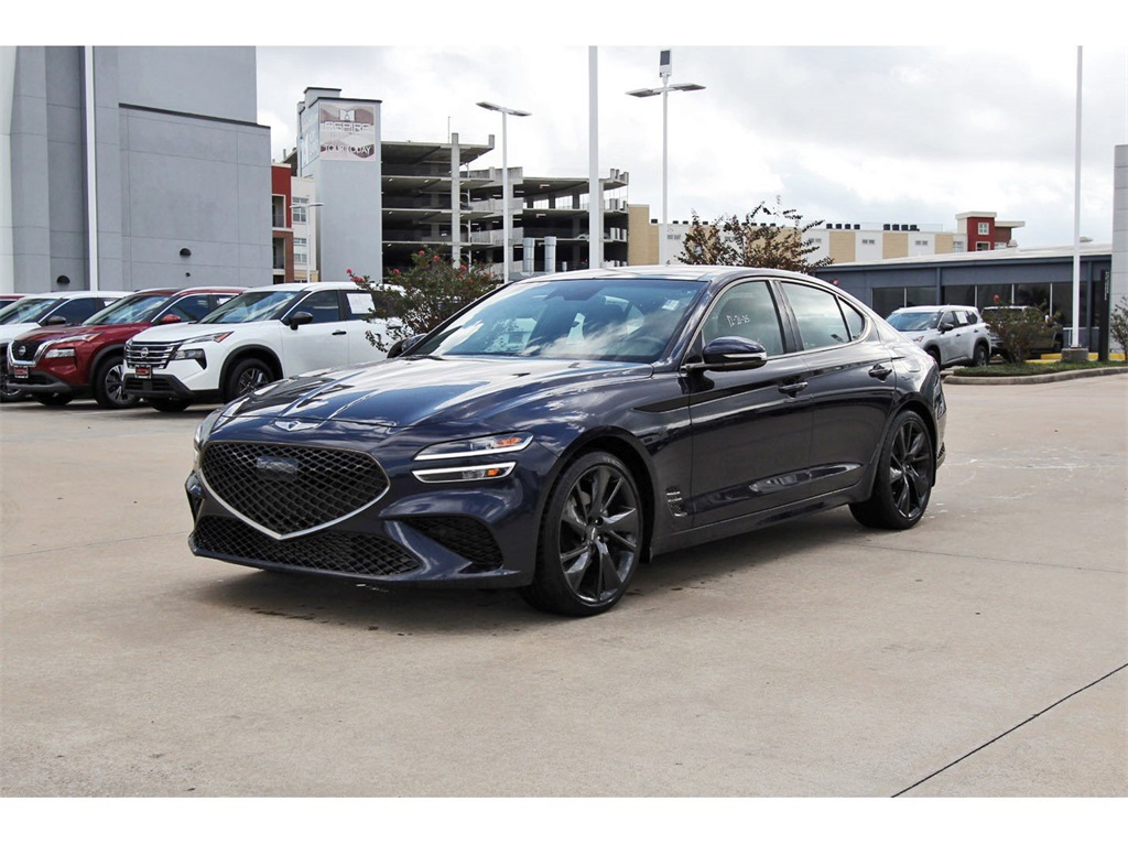 2023 Genesis G70 2.0T Blue at Bayway Chrysler Dodge Jeep Ram