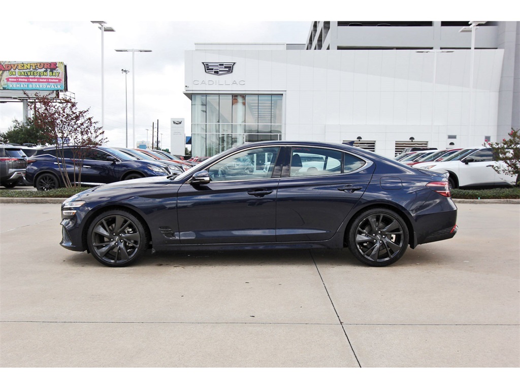 2023 Genesis G70 2.0T Blue at Bayway Chrysler Dodge Jeep Ram