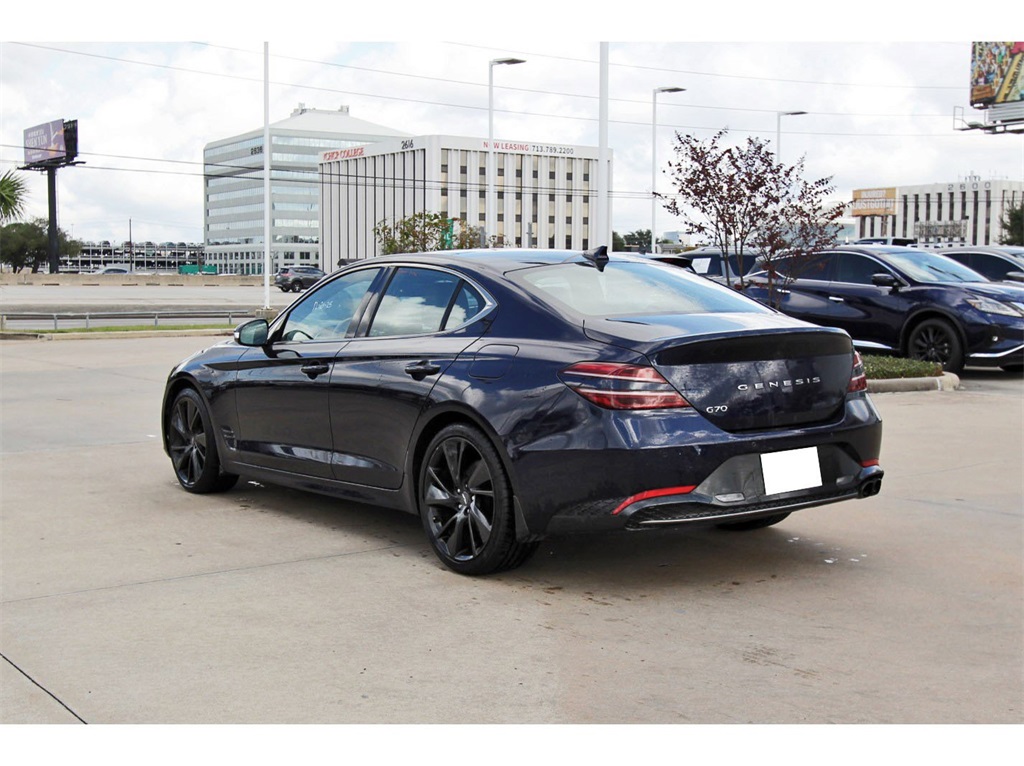 2023 Genesis G70 2.0T Blue at Bayway Chrysler Dodge Jeep Ram